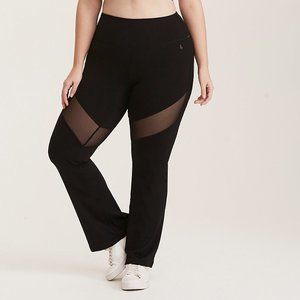 Torrid Active - Mesh Inset Bootcut Pants NWT sz 5